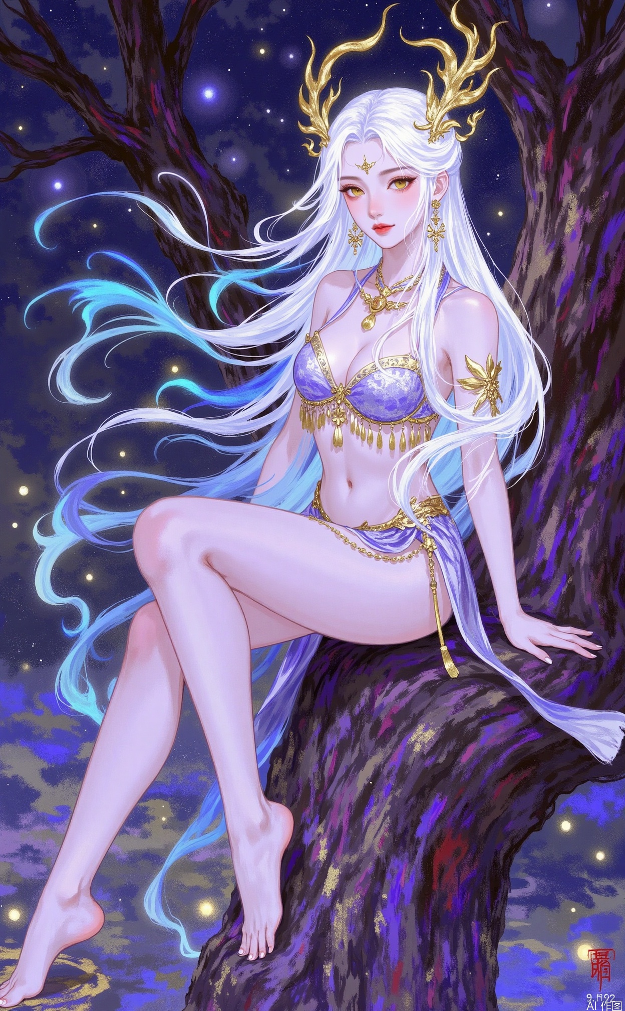 1girl,  solo,  long hair on Tensor.Art