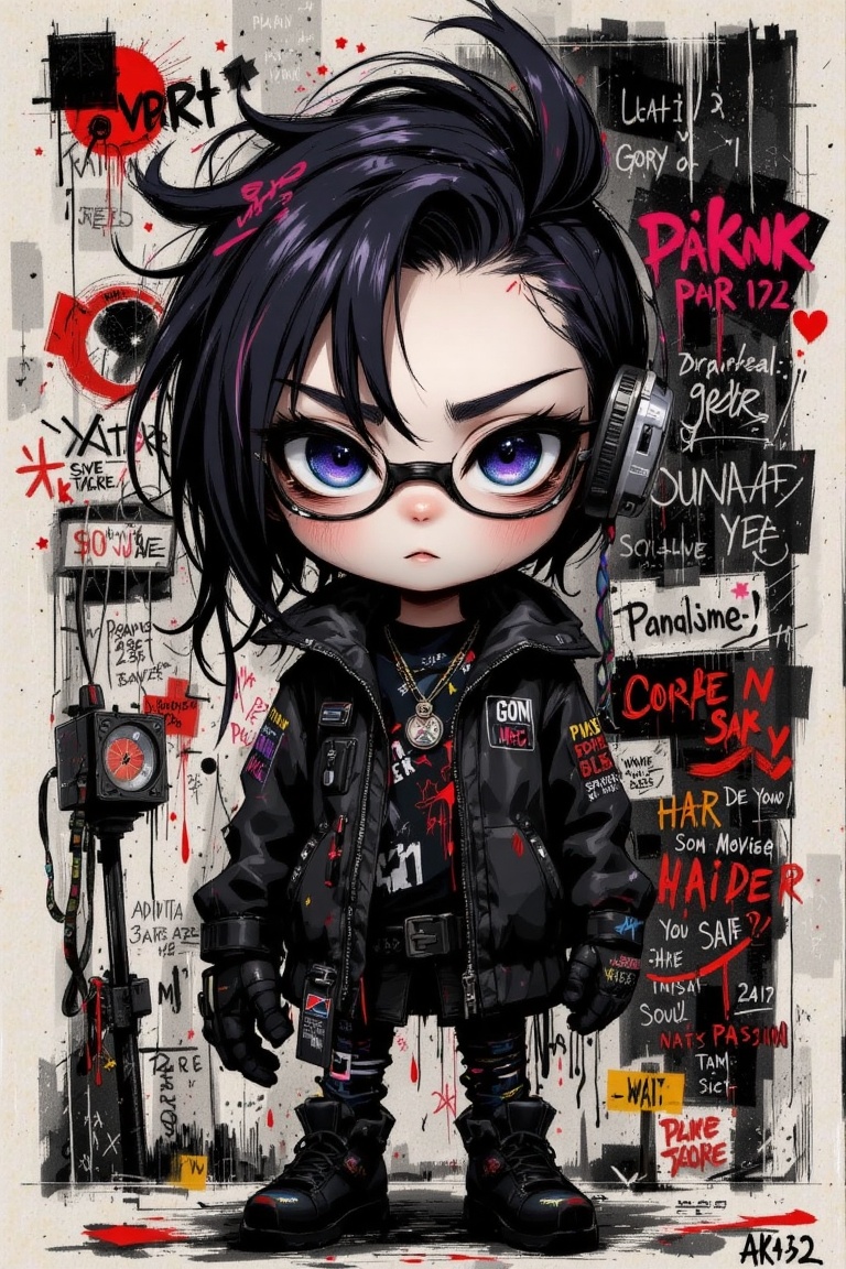 Journal styling,  face,  chibi on Tensor.Art