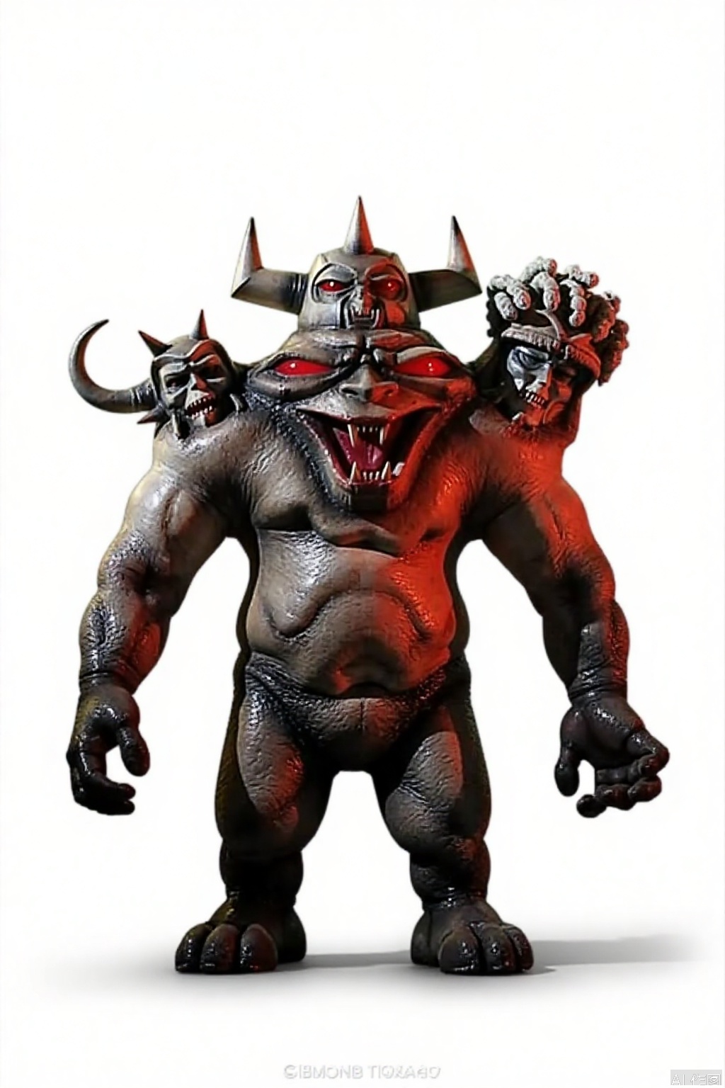 masterpiece, best quality,solo,(white background:1.2),simple background,
looking at viewer,logo,horned helmet,horns,armor,spikes,helmet,mask,cover,shoulder armor,breastplate,monster