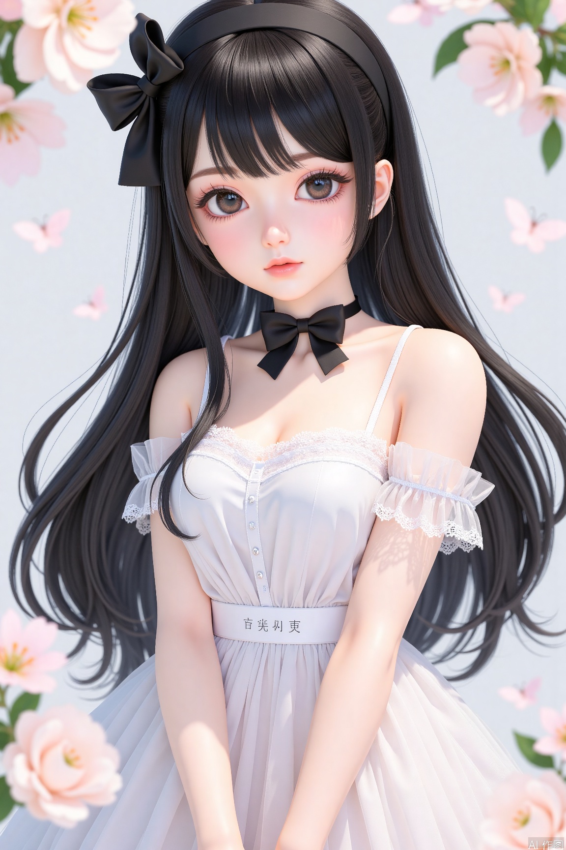 1girl,  solo,  long hair by 初级学徒℡ on Tensor.Art