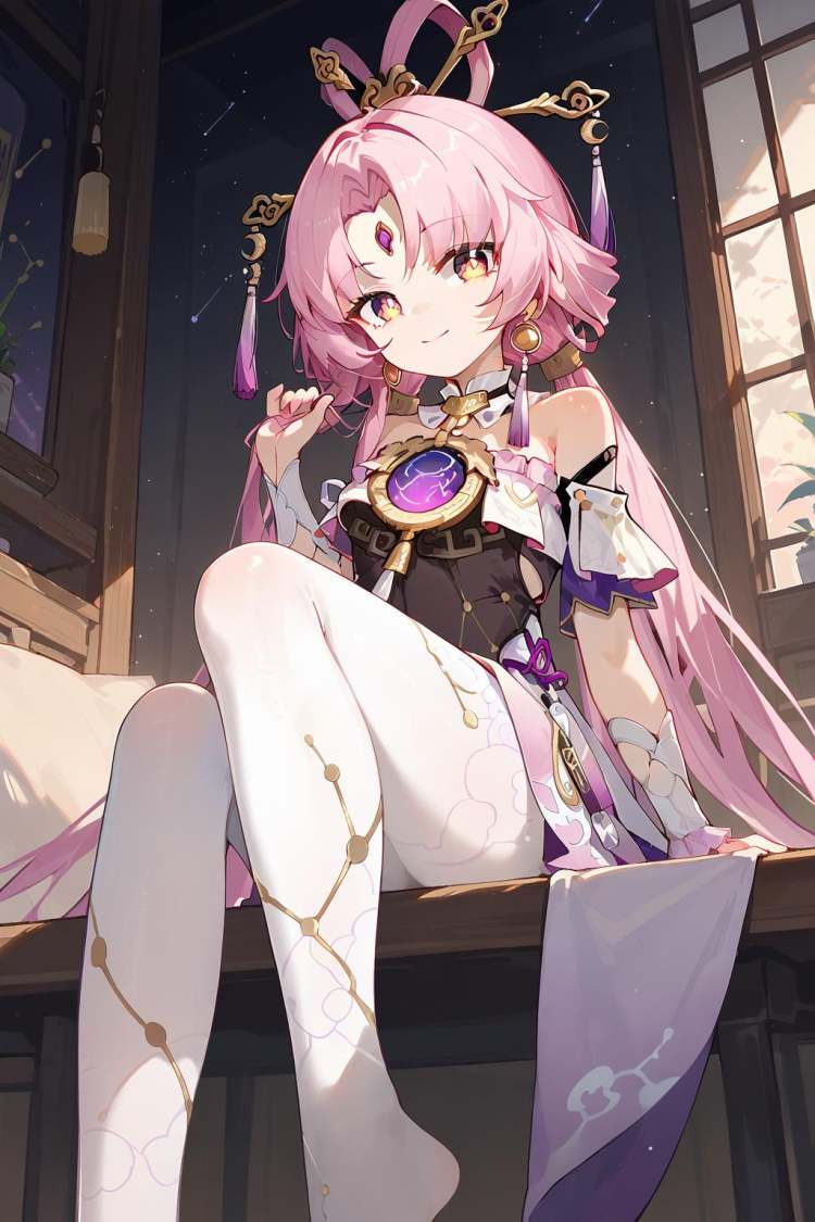 崩坏：星穹铁道符玄Fu Xuan Honkai Star Rail by Mashiro on Tensor.Art
