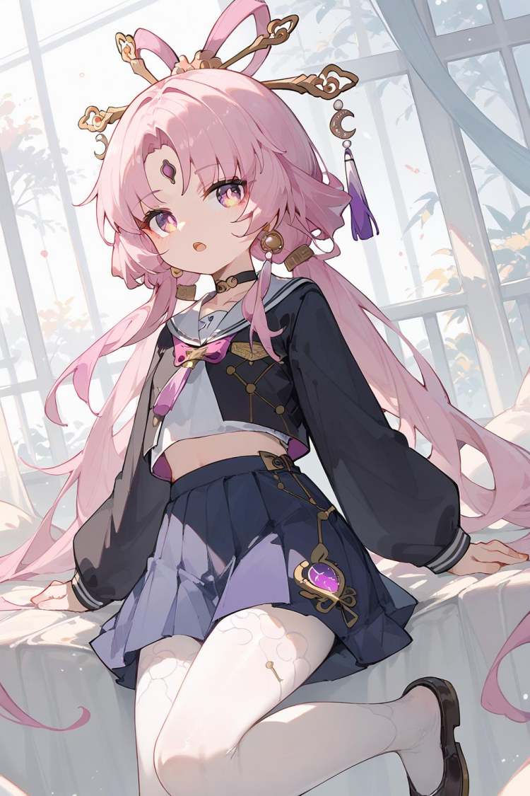 崩坏：星穹铁道符玄Fu Xuan Honkai Star Rail by Mashiro on Tensor.Art