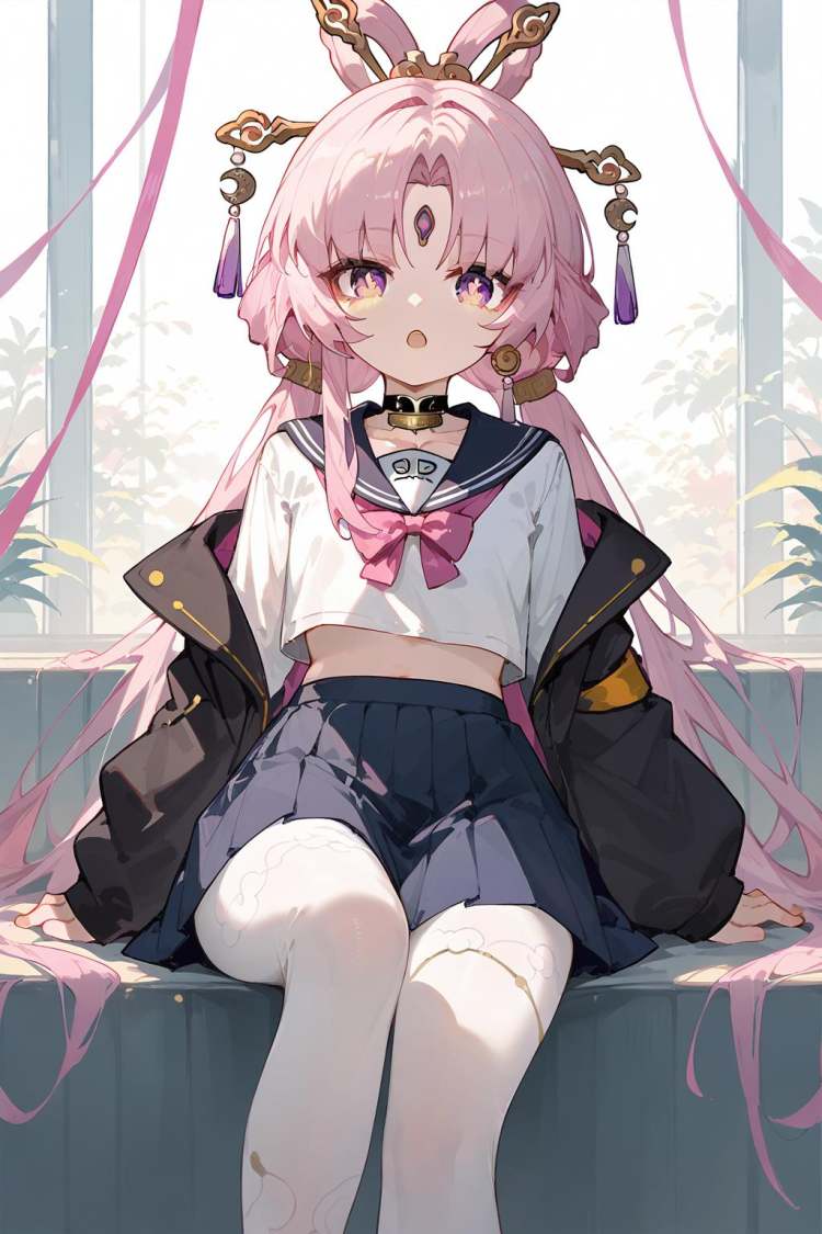 崩坏：星穹铁道符玄Fu Xuan Honkai Star Rail by Mashiro on Tensor.Art