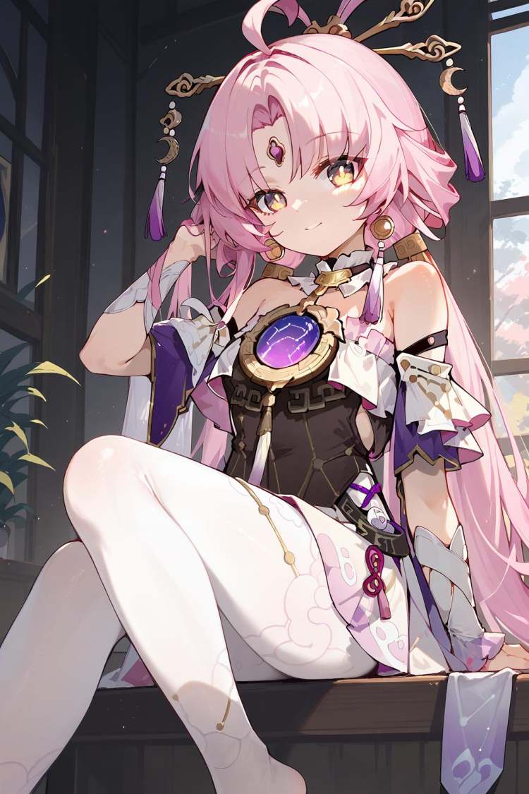 崩坏：星穹铁道符玄Fu Xuan Honkai Star Rail by Mashiro on Tensor.Art