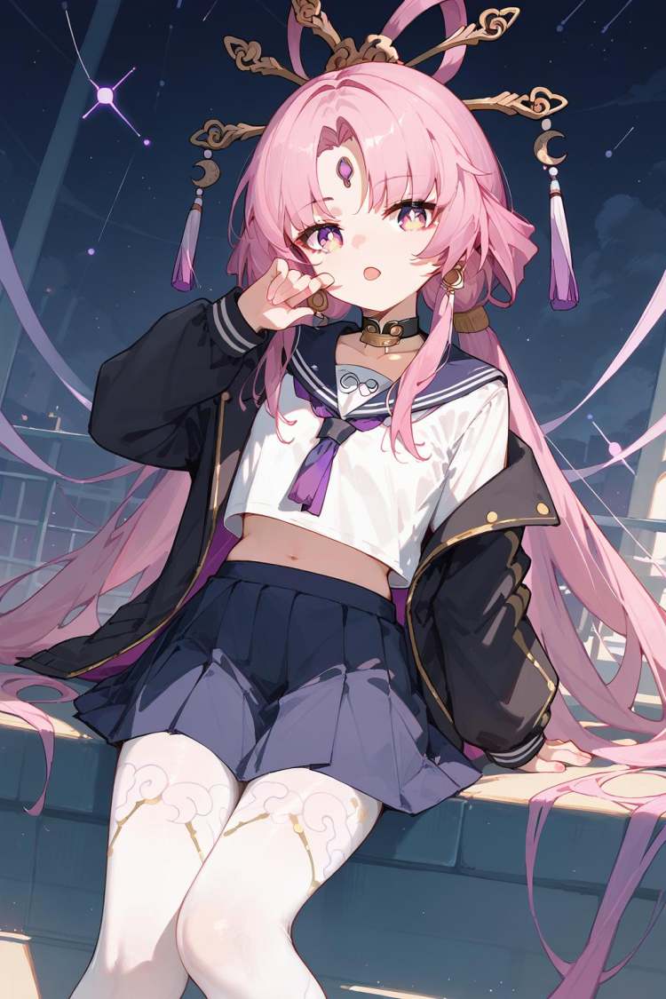 崩坏：星穹铁道符玄Fu Xuan Honkai Star Rail by Mashiro on Tensor.Art