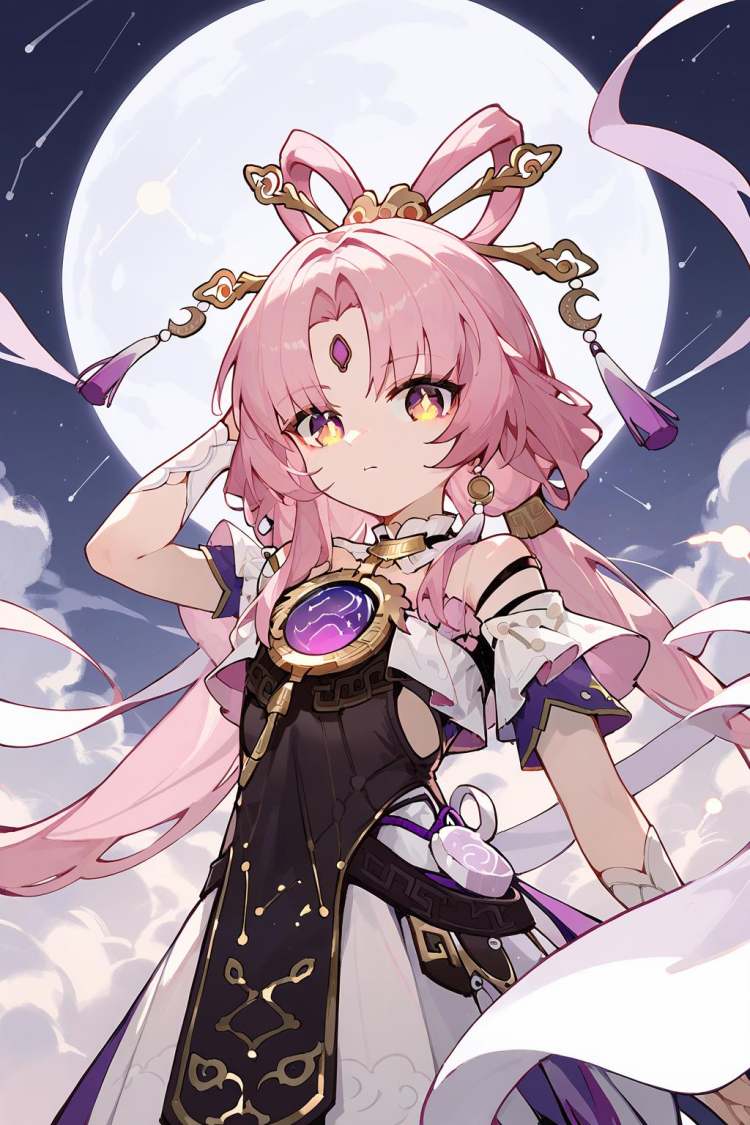 崩坏：星穹铁道符玄Fu Xuan Honkai Star Rail by Mashiro on Tensor.Art
