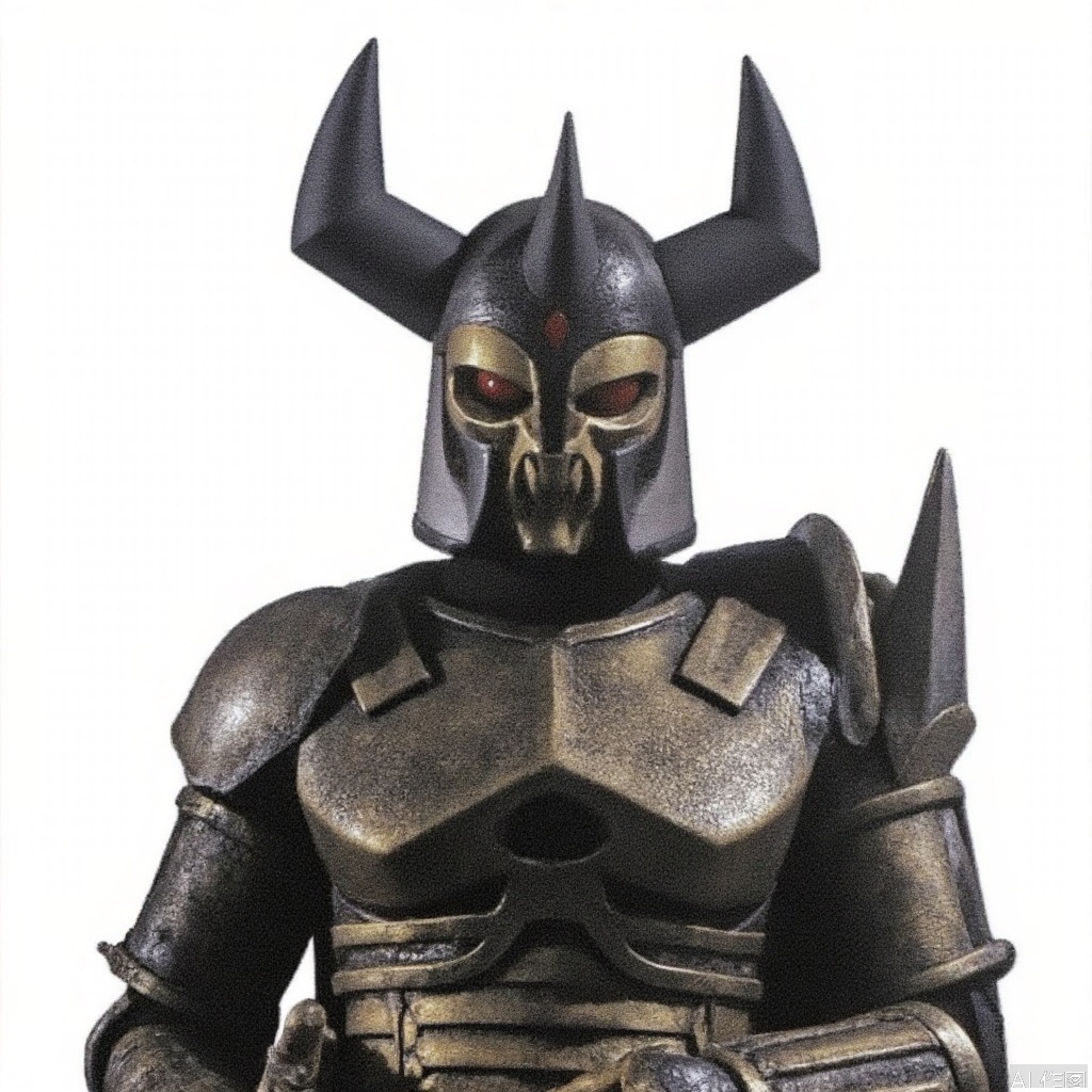 masterpiece, best quality,solo,(white background:1.2),simple background,
looking at viewer,axe,monster,breastplate,shoulder armor,gauntlets,cover,mask,helmet,full armor,weapon,spikes,armor,gloves,horns,horned helmet