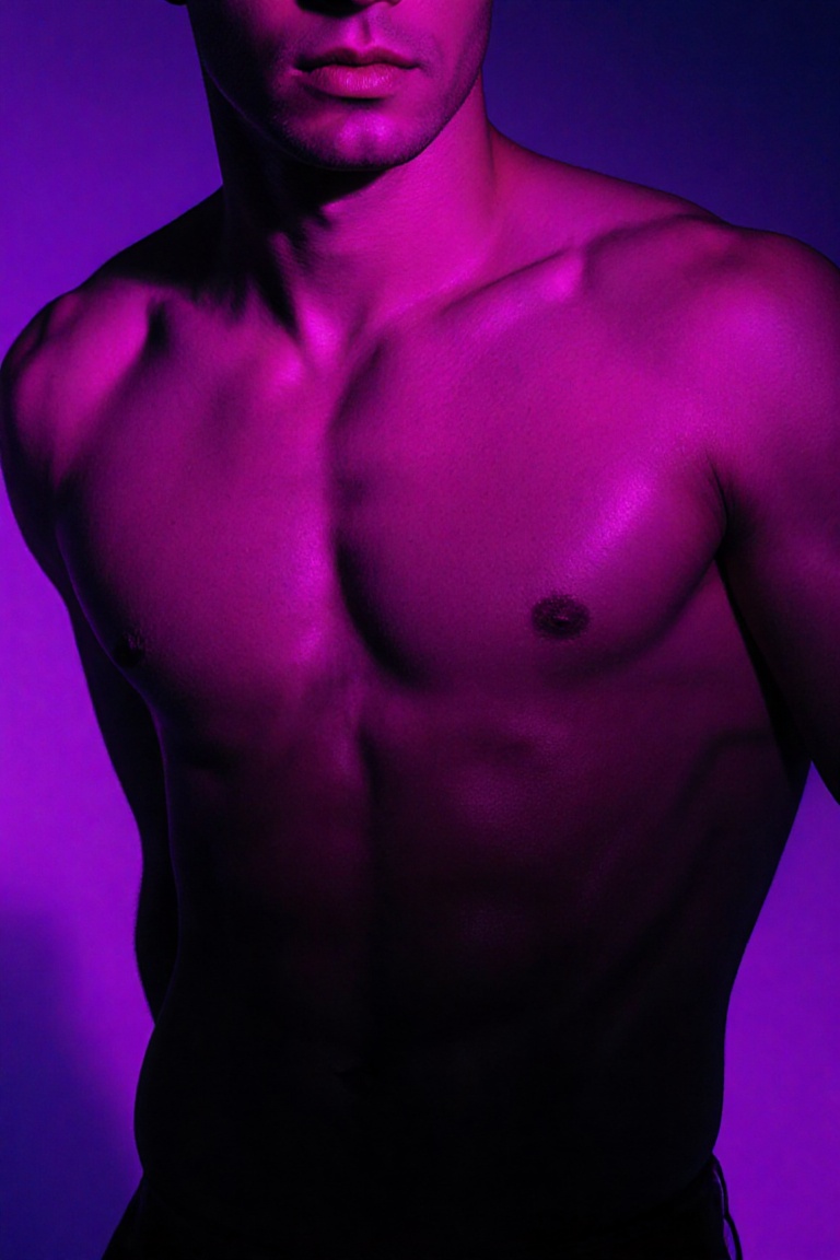 a man chest torso portrait on Tensor.Art