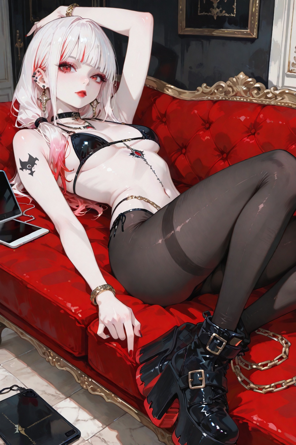 1 girl,  solo,  long hair on Tensor.Art