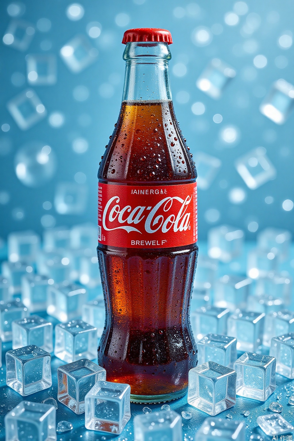 A bottle of Coke