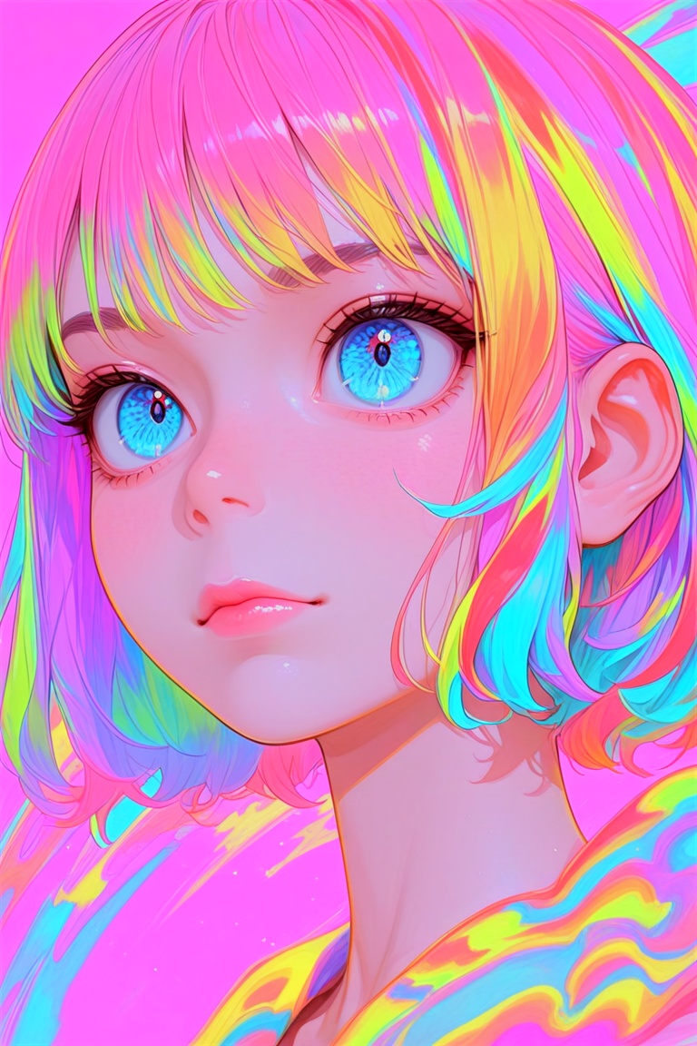 1girl,  solo,  short hair on Tensor.Art