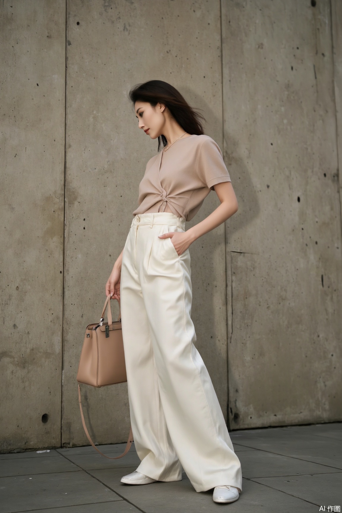 A female model, full body,magazine cover atmosphere.plns,model clothes,model pose,
