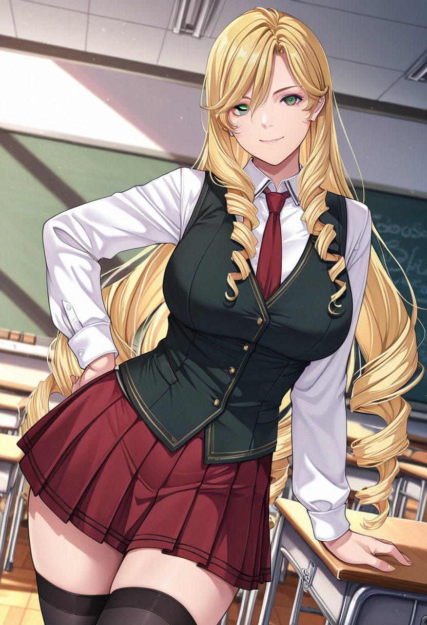 1girl,  rika,  blonde hair on Tensor.Art