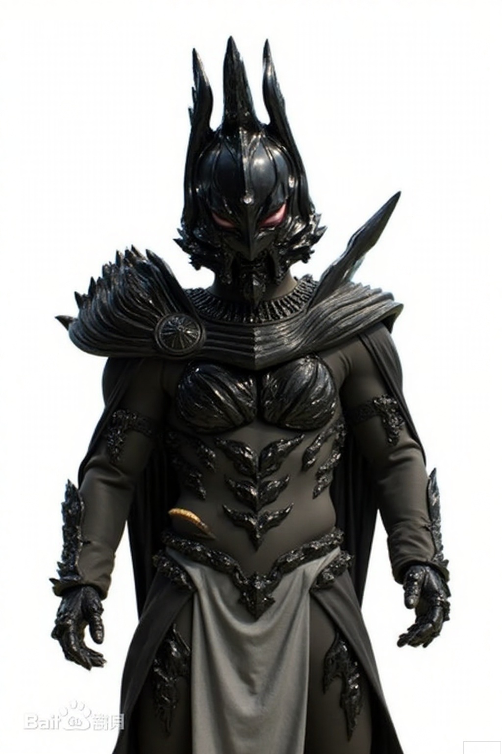 masterpiece, best quality,solo,(white background:1.2),simple background,
looking at viewer,breastplate,shoulder armor,gauntlets,cover,mask,helmet,full armor,weapon,spikes,armor,gloves,horns