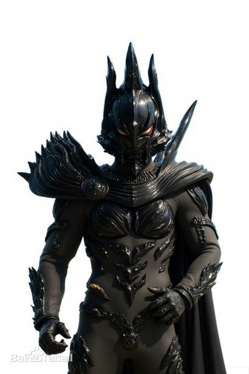 masterpiece, best quality,solo,(white background:1.2),simple background,
looking at viewer,breastplate,shoulder armor,gauntlets,cover,mask,helmet,full armor,weapon,spikes,armor,gloves,horns
