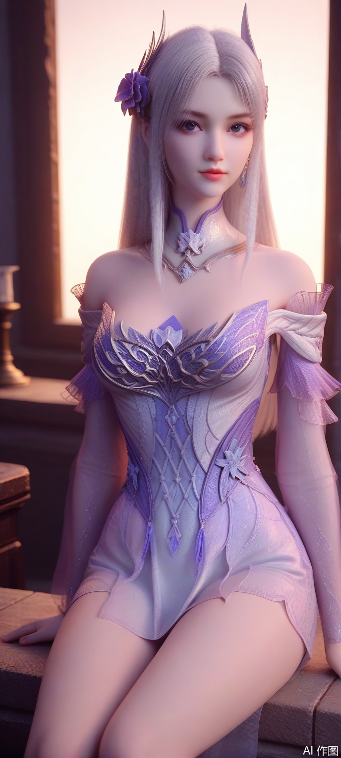 score_9_up,score_8_up,score_7_up, (high definition, Best quality, masterpiece, 4K, exquisite skin), perfect_anatomy,(cinematic lighting:0.9),(volumetric lighting:0.9), intricate details, 1girl, solo, big breasts, looking at viewer, sitting,