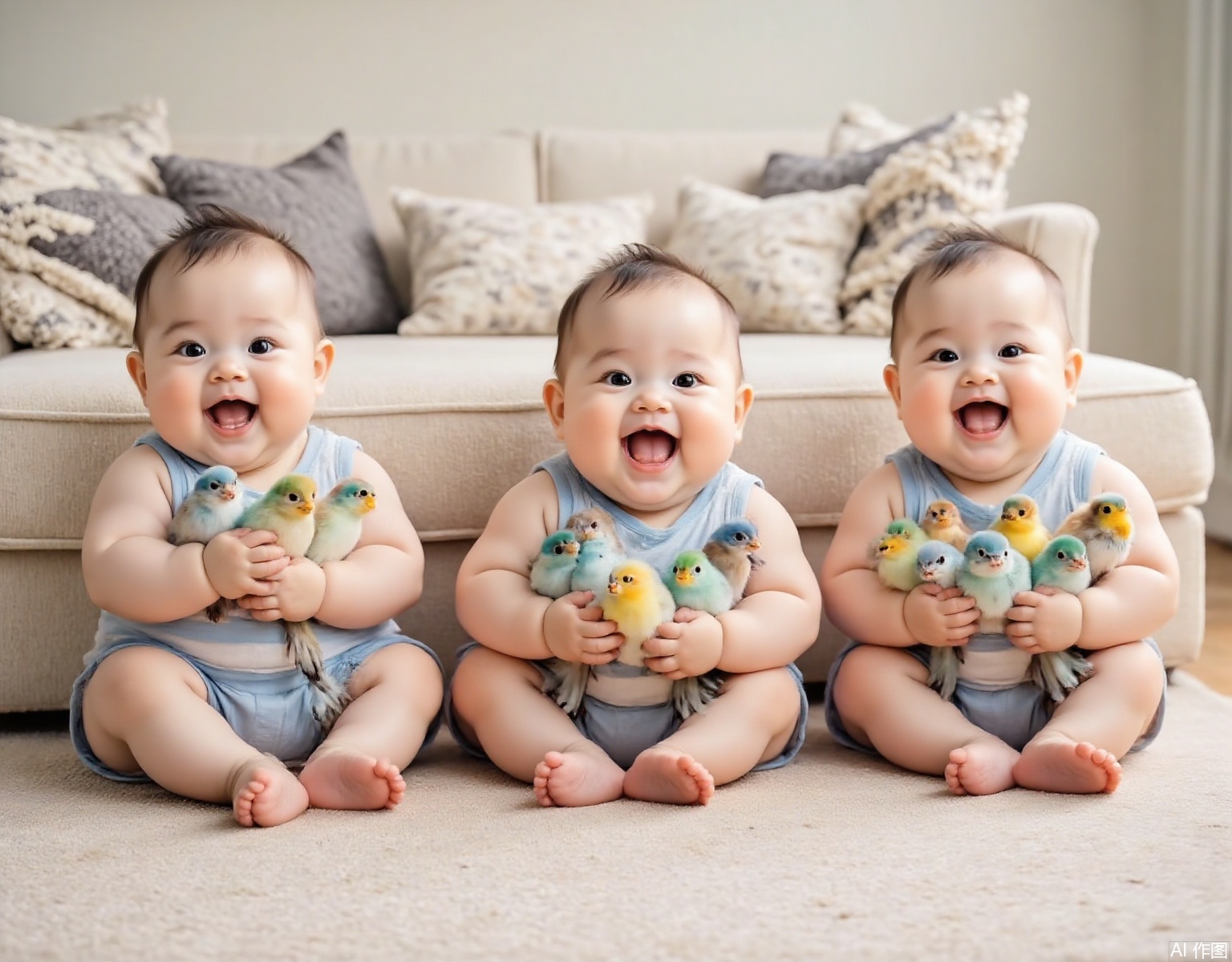 3 babys