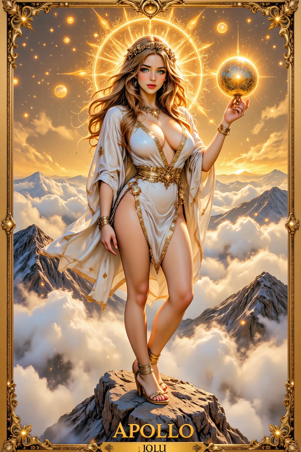 Top quality. Inspiration: Sunrise,  sun,  gold on Tensor.Art