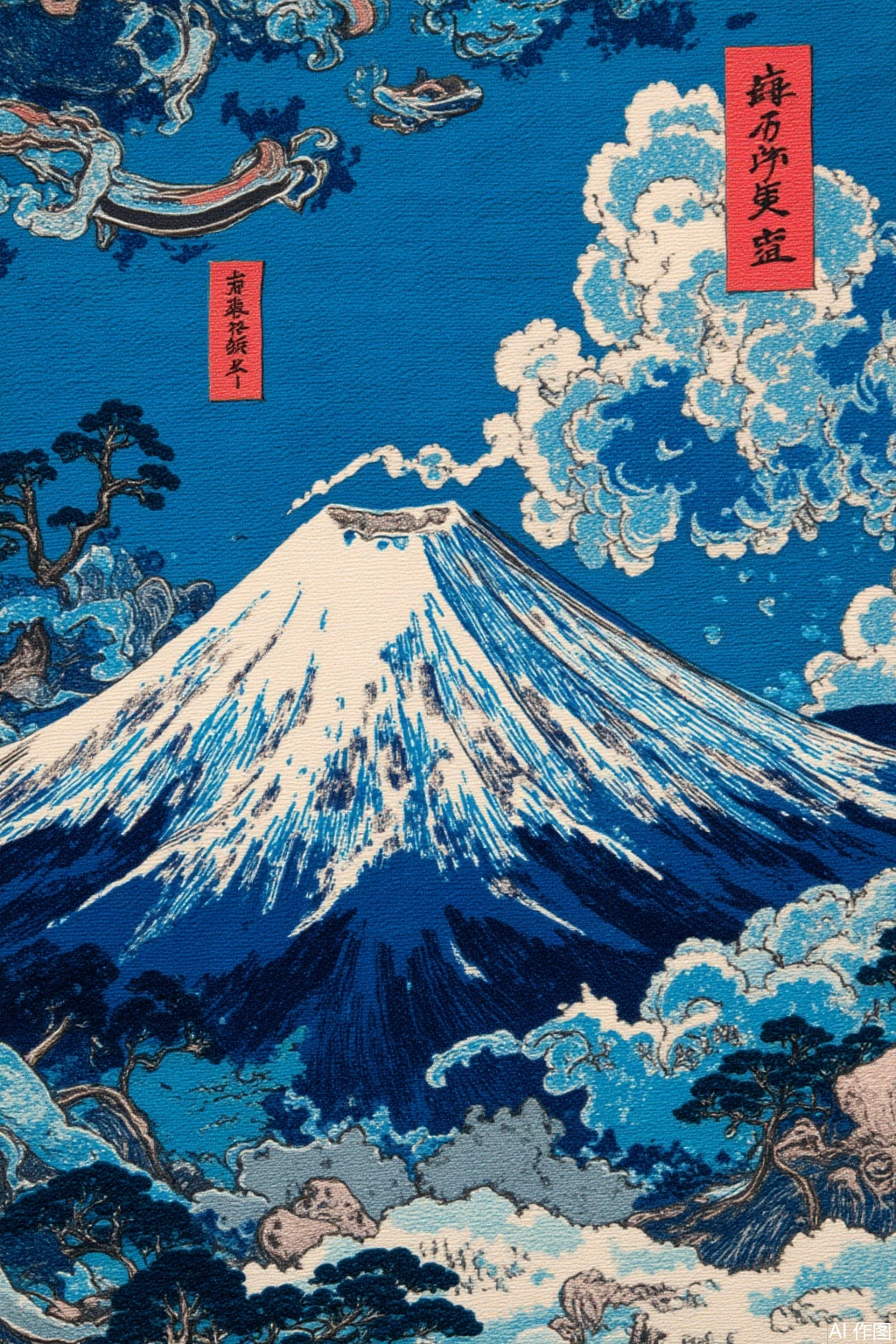 mount fuji,,fsh,Ukiyo - e