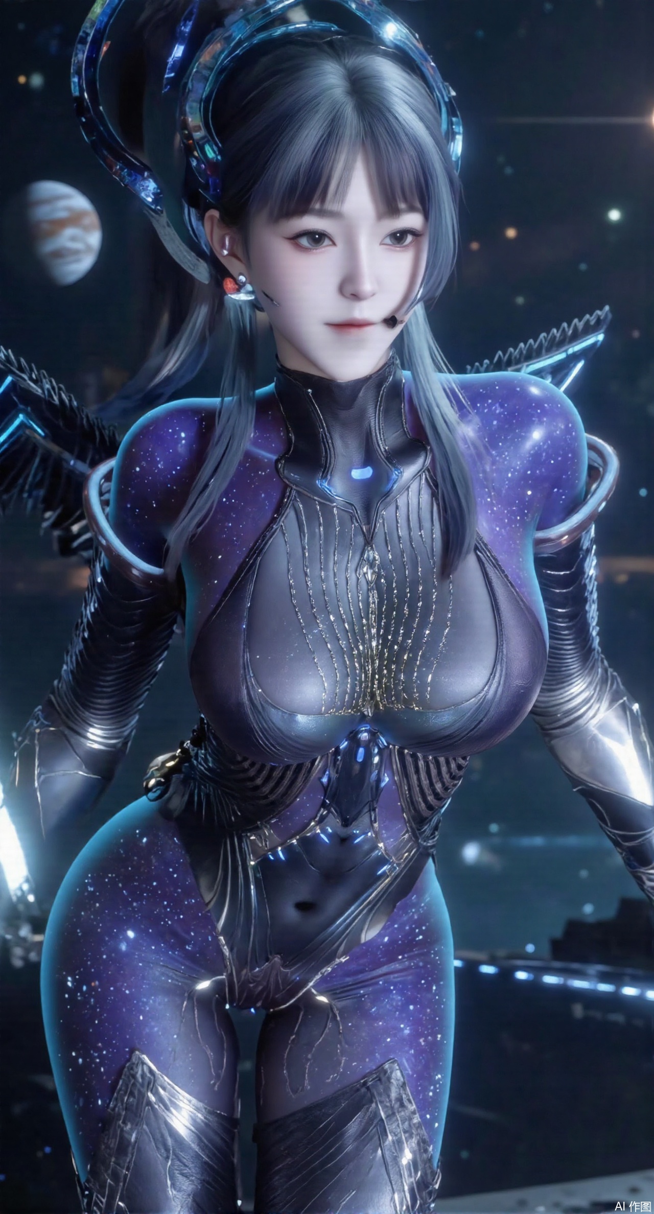 (masterpiece:1.2),best quality,absurdres,masterpiece,original,extremely detailed wallpaper,perfect lighting,1girl,solo,looking at viewer,(cowboy_shot:1.3),long hair,high heels,blurry background,depth of field,motion blur,crystal_earrings,headpiece,hair_tie,chest_jewel,gem,necklace,jewelry,in summer,day,outdoors,nature,(Space, planetary belt, Earth, , Mars, Jupiter, Saturn, Sun in the background:1.69),(huge breasts:2.99),(full breasts:2.99),,Xanmiaoyi,Xyunwangshu,XlishaoyinY,Xbaixue,XanmiaoyiY,Xxiuqiuhua,XbaiyuerongY,XyunyunX,XqingnvzongZM,Xjuzi,Xshangguanweier,XanmiaoyiXY,XyunyunXY,Xjiangziyue,Xmeining,Xweinina,Xlenhuan,Xbabata