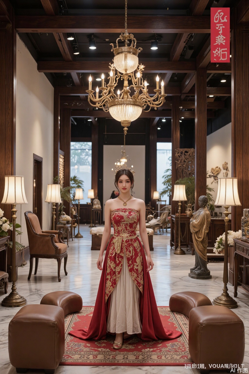 Ultra photoreal, Insane Details, 32K, Realistic,
real photo,Exhibition Hall