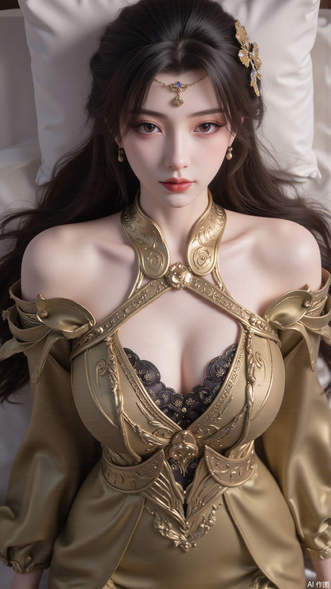 1girl,  solo,  jewelry by Tim_Yi on Tensor.Art