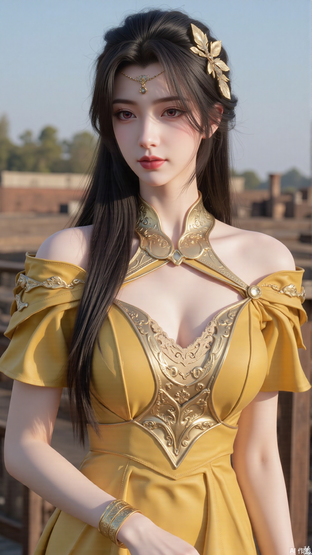 1girl,  long hair,  black hair by Tim_Yi on Tensor.Art