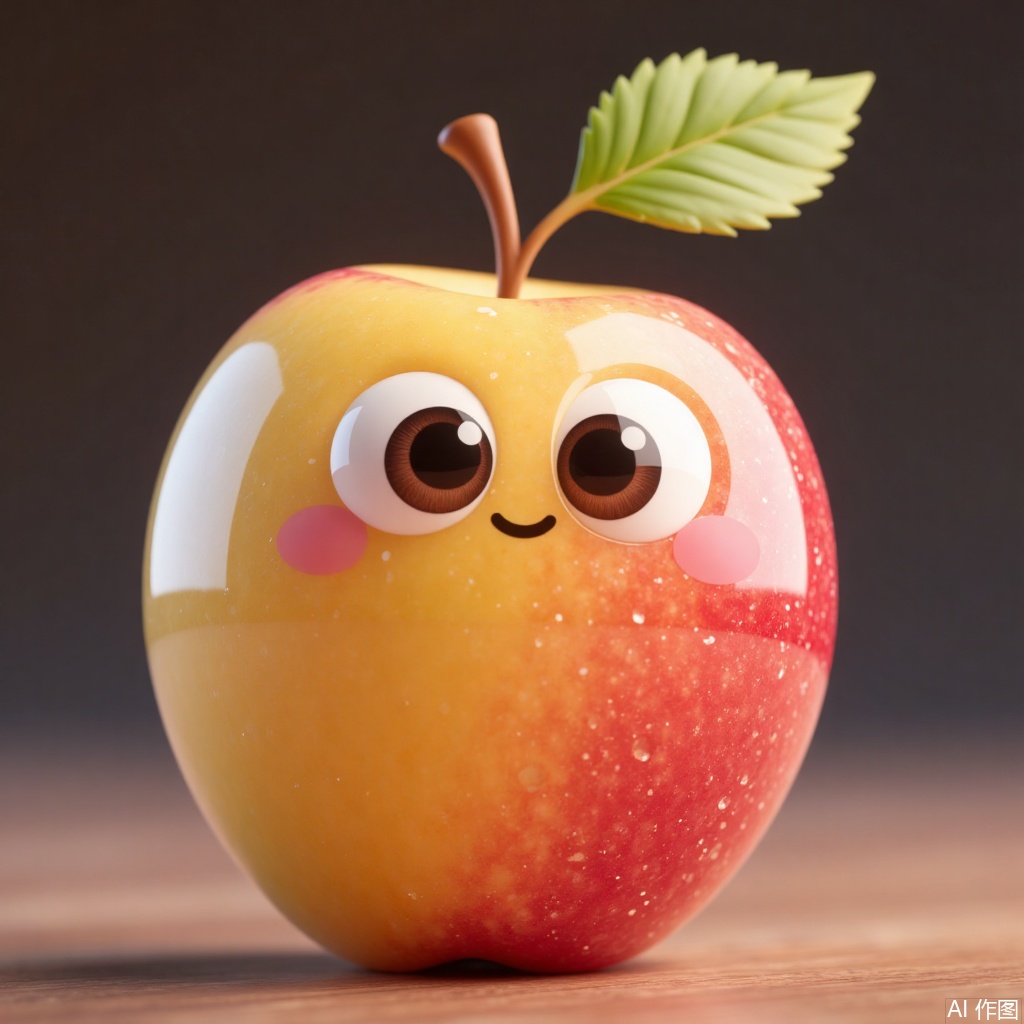 Apple,  Personified art