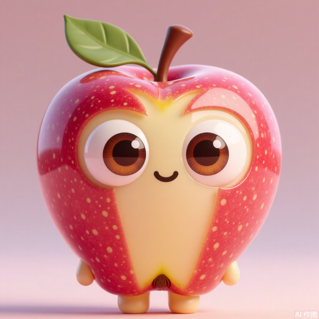 Apple,  Personified art