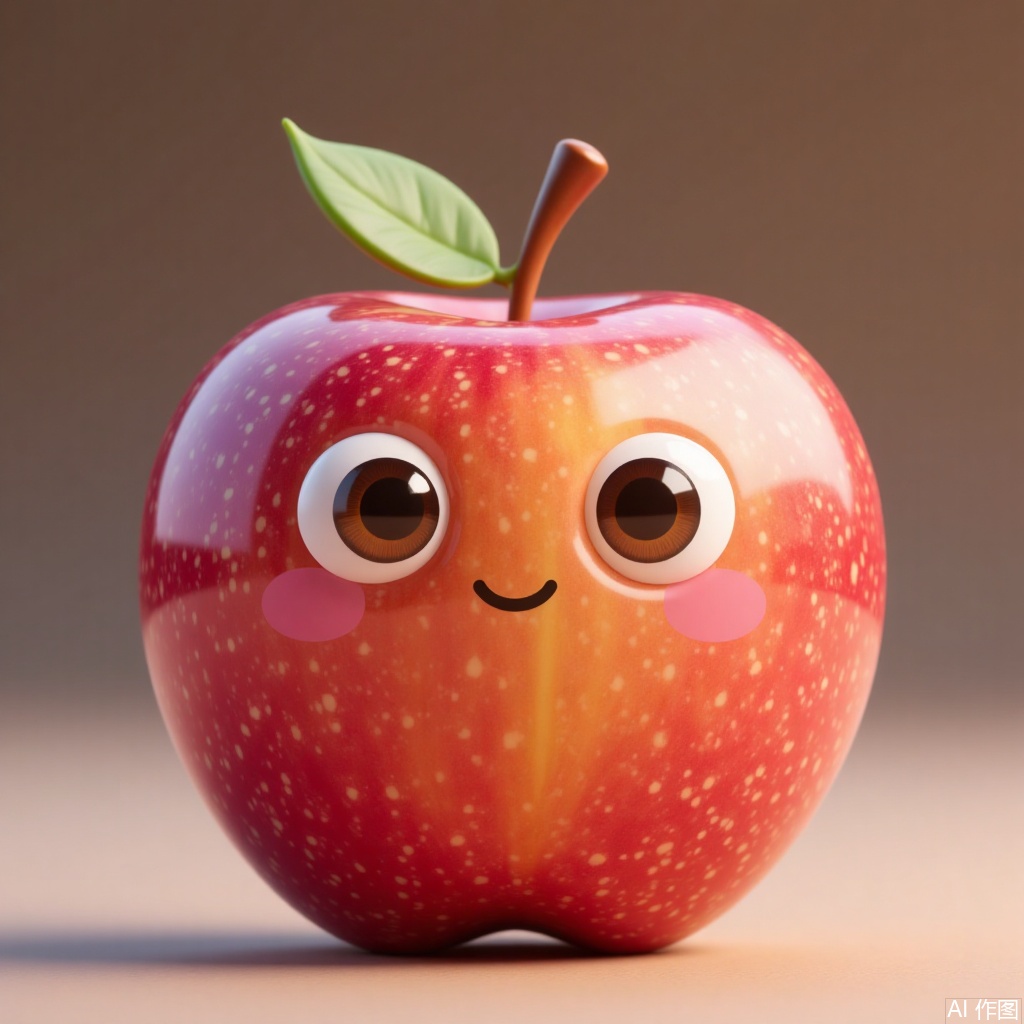 Apple,  Personified art