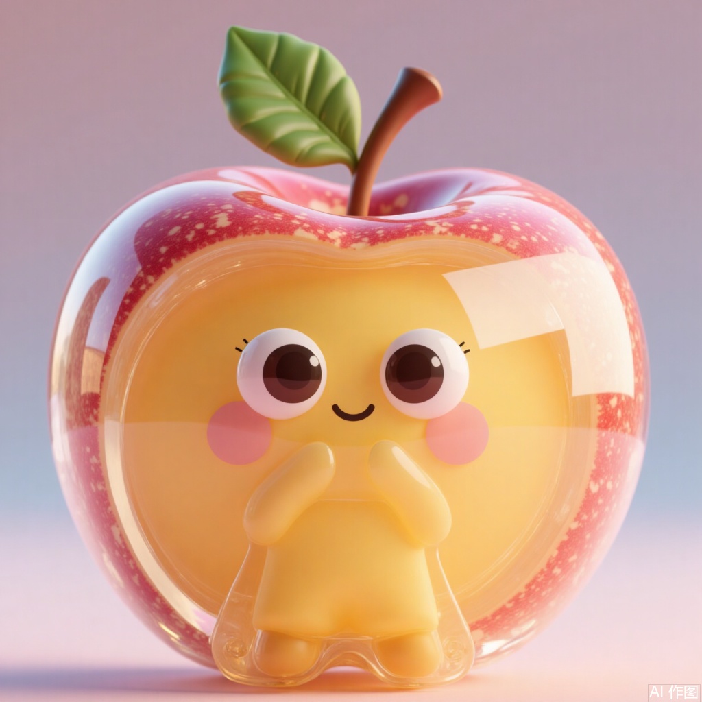 Apple,  Personified art