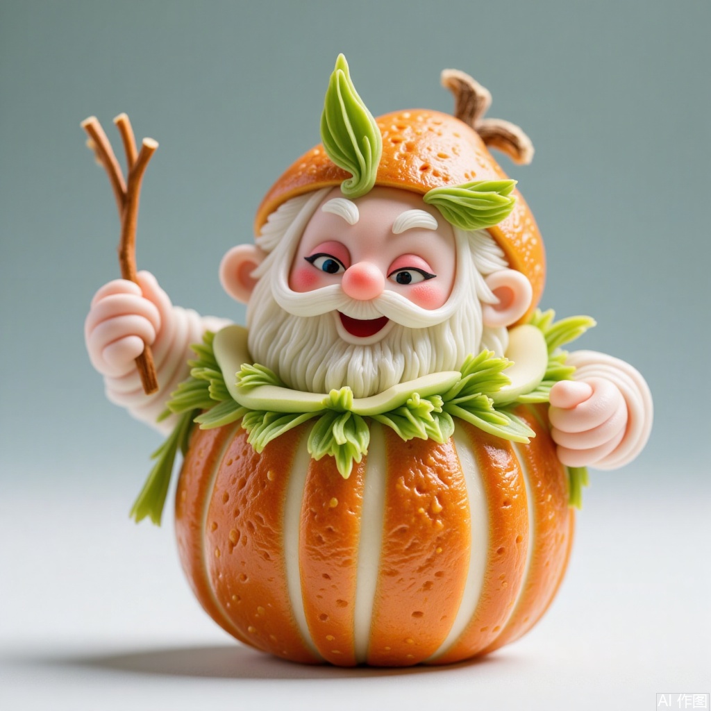  The art of lines,Food carving art