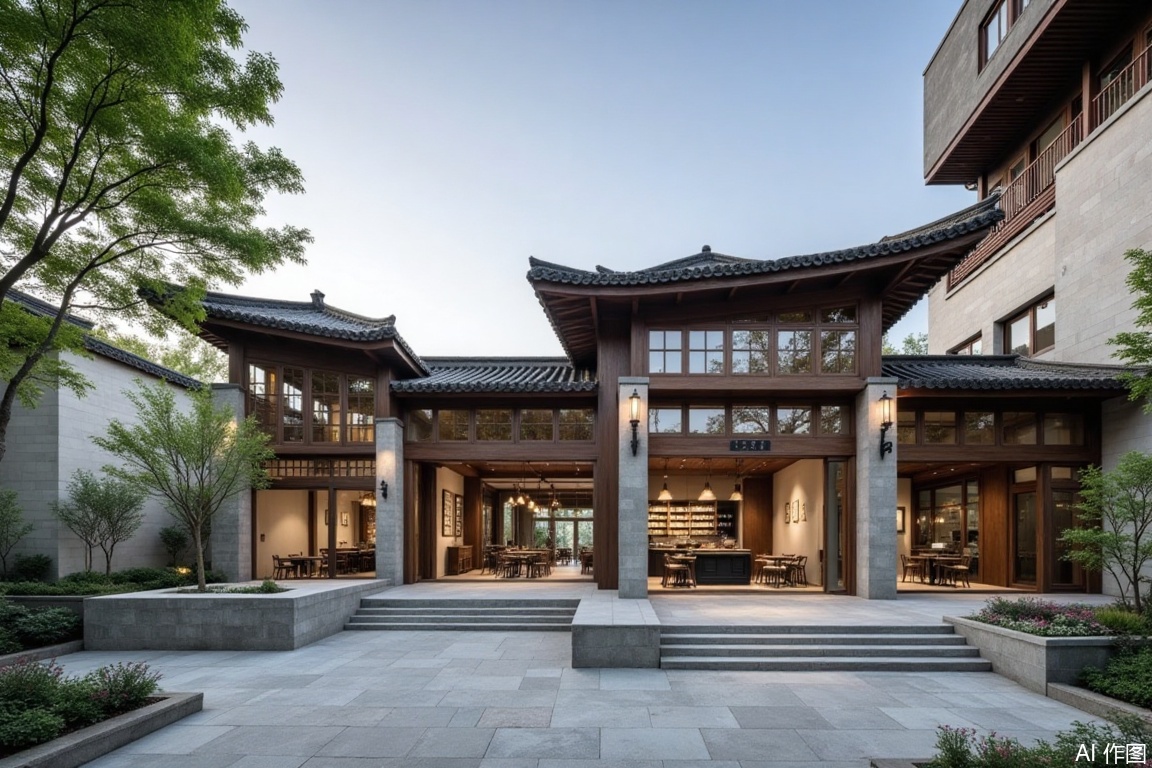 landscapejam, zhongshi, window, building, east asian architecture