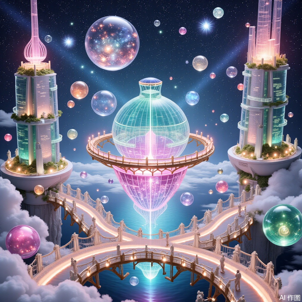 starry sky,  planet,  universe by 嘉嘉 on Tensor.Art