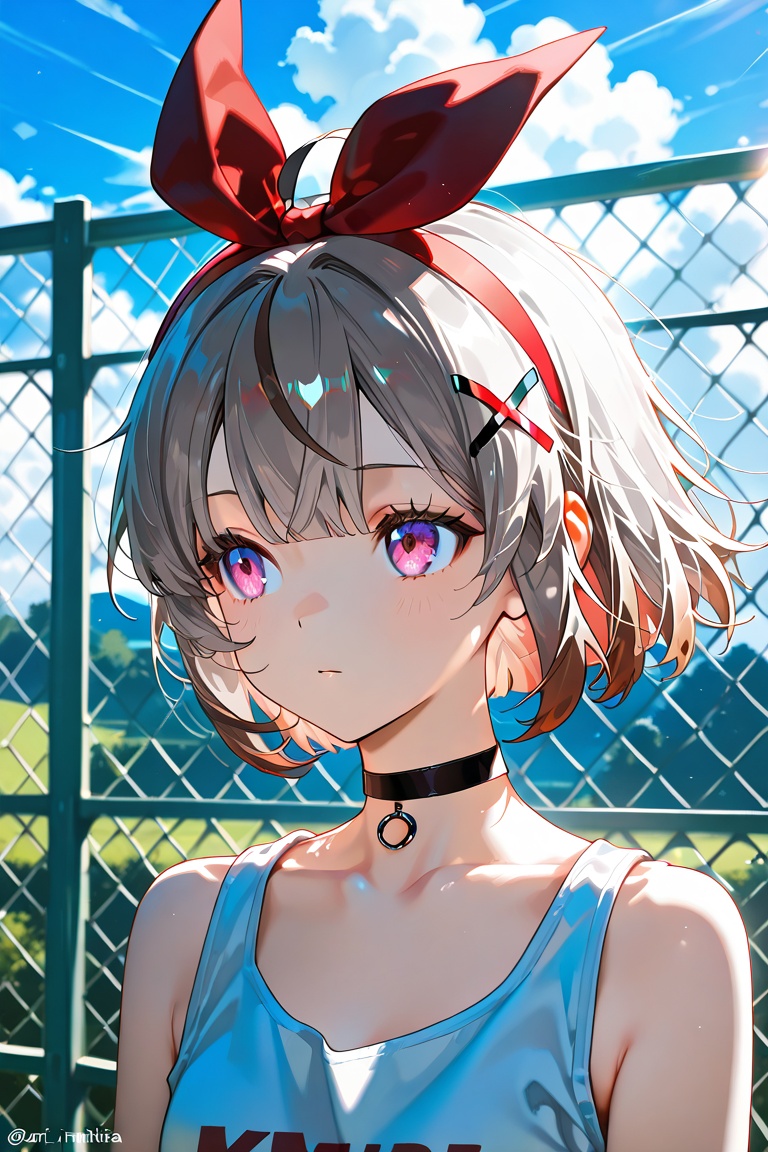 1girl,  solo,  short hair on Tensor.Art