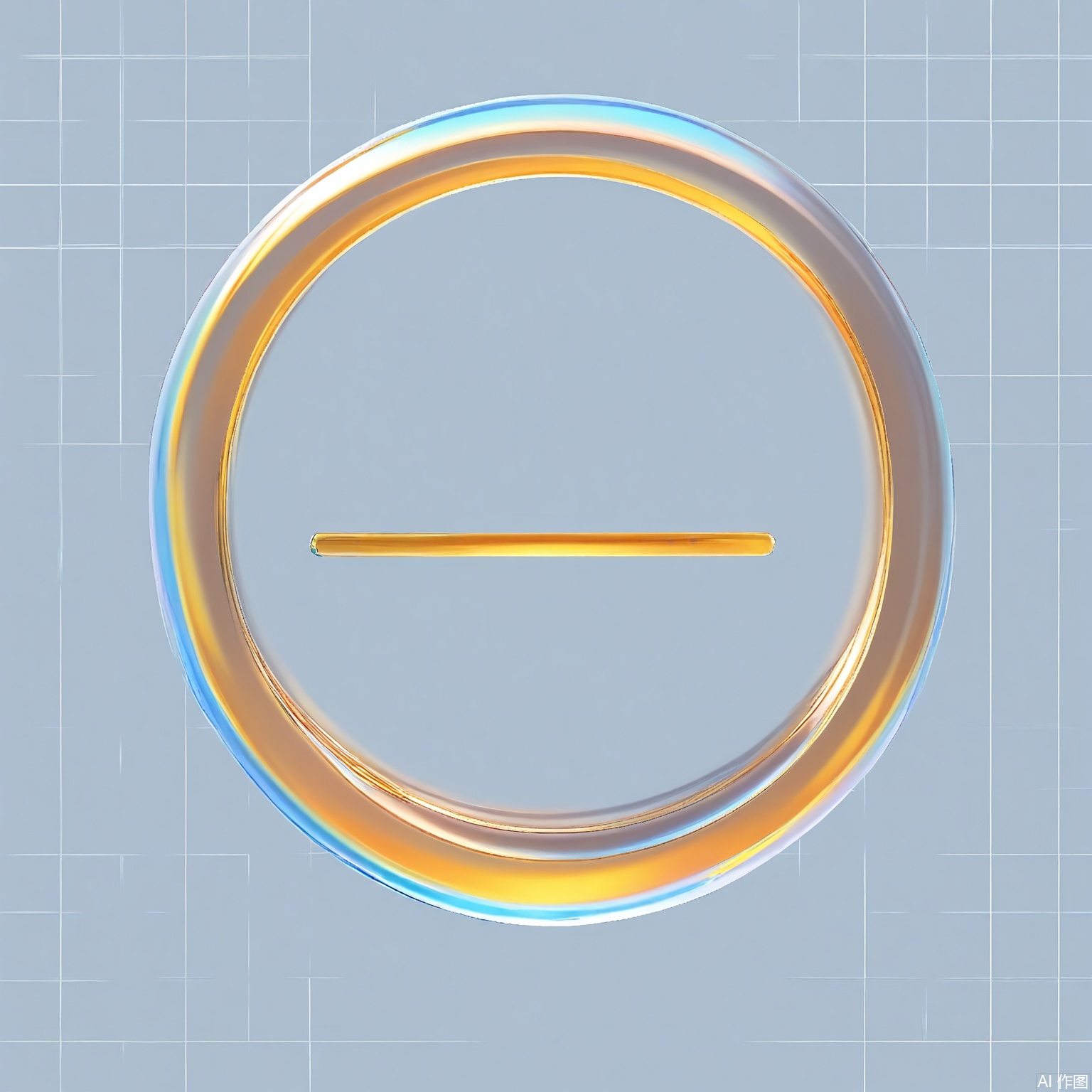 CHBL, A floating "Z" composed of overlapping translucent prisms, each facet reflecting a gradient from rose gold to cobalt. The background features a faint grid pattern in icy white.

