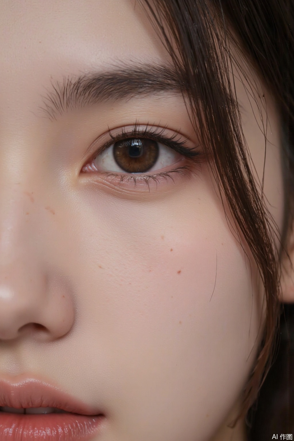 Ultra photoreal, Insane Details, 32K, Realistic, 1girl, real photo, eye closeup