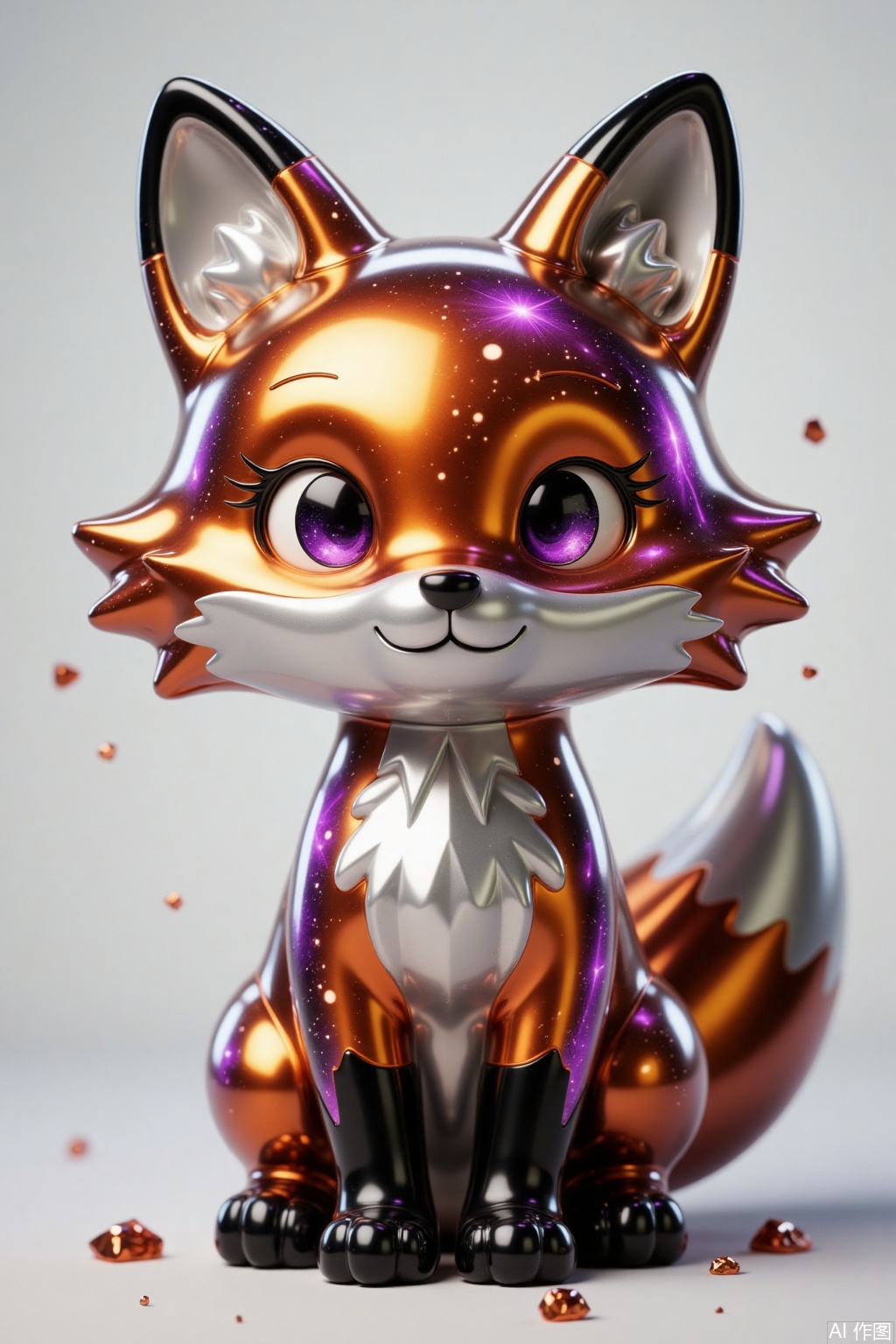 Metal paint, Cartoon, fox