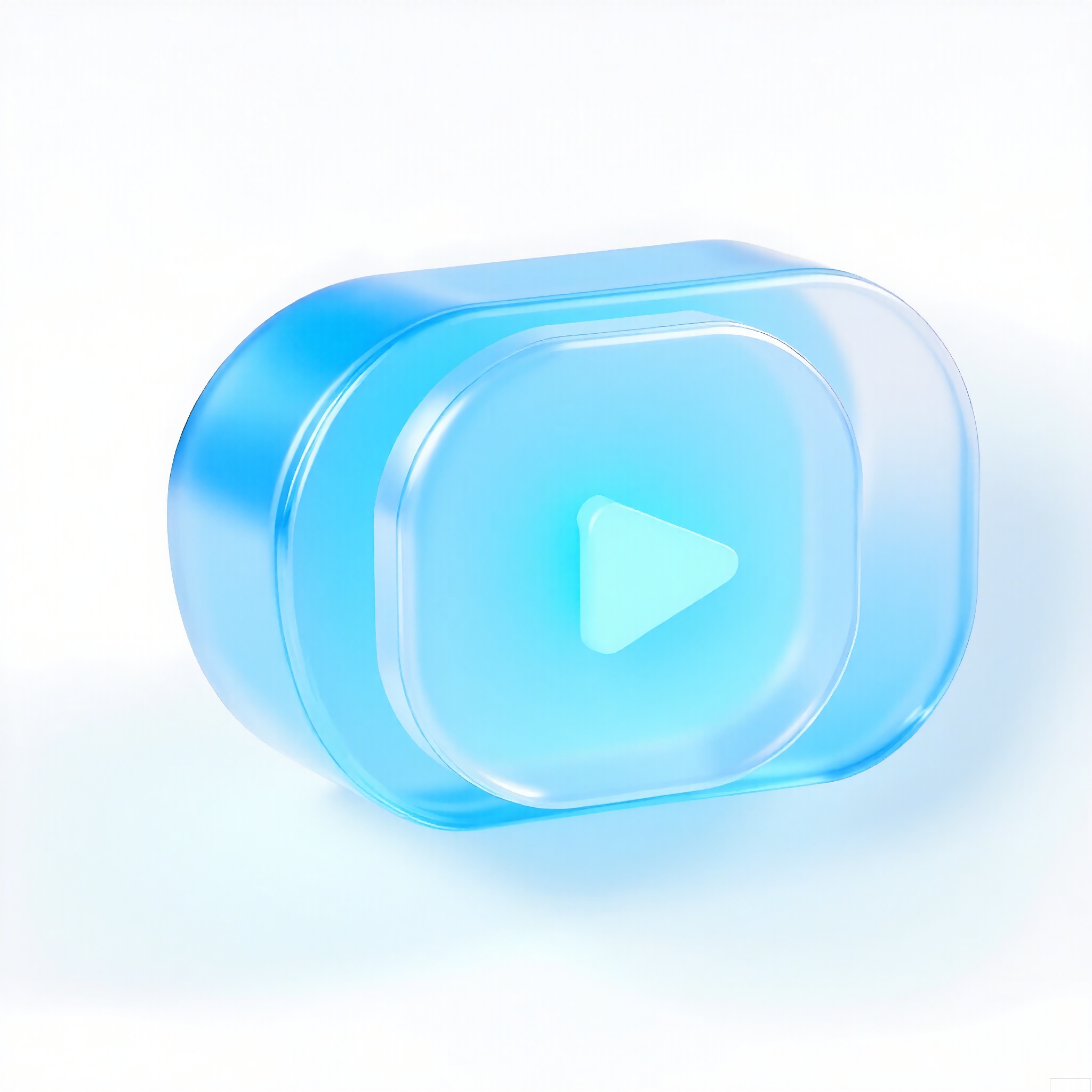 PVC,
Frosted PVC geometric container with triangular prism shape and diamond-cut edges. Uniform white background with micro-dot texture overlay.
