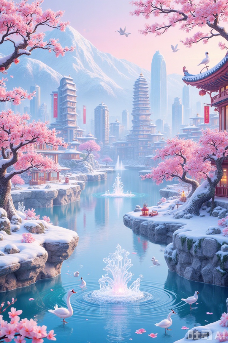  Best quality,8k,cg,Snow and ice, plum blossom, reef, ancient Chinese paintin,Freehand brushwork traditional Chinese p,瓷器,porcelain,3D Crystal,New Chinese Style Colorful Fluid Oil Painting,Cartoon style,Crystal art,Future Technology City,Creative illustration,Gold foil rock color freehand flower-and,Three-dimensional picture,Three-dimensional icon,Ethereal artistic conception,Future Energy-saving City