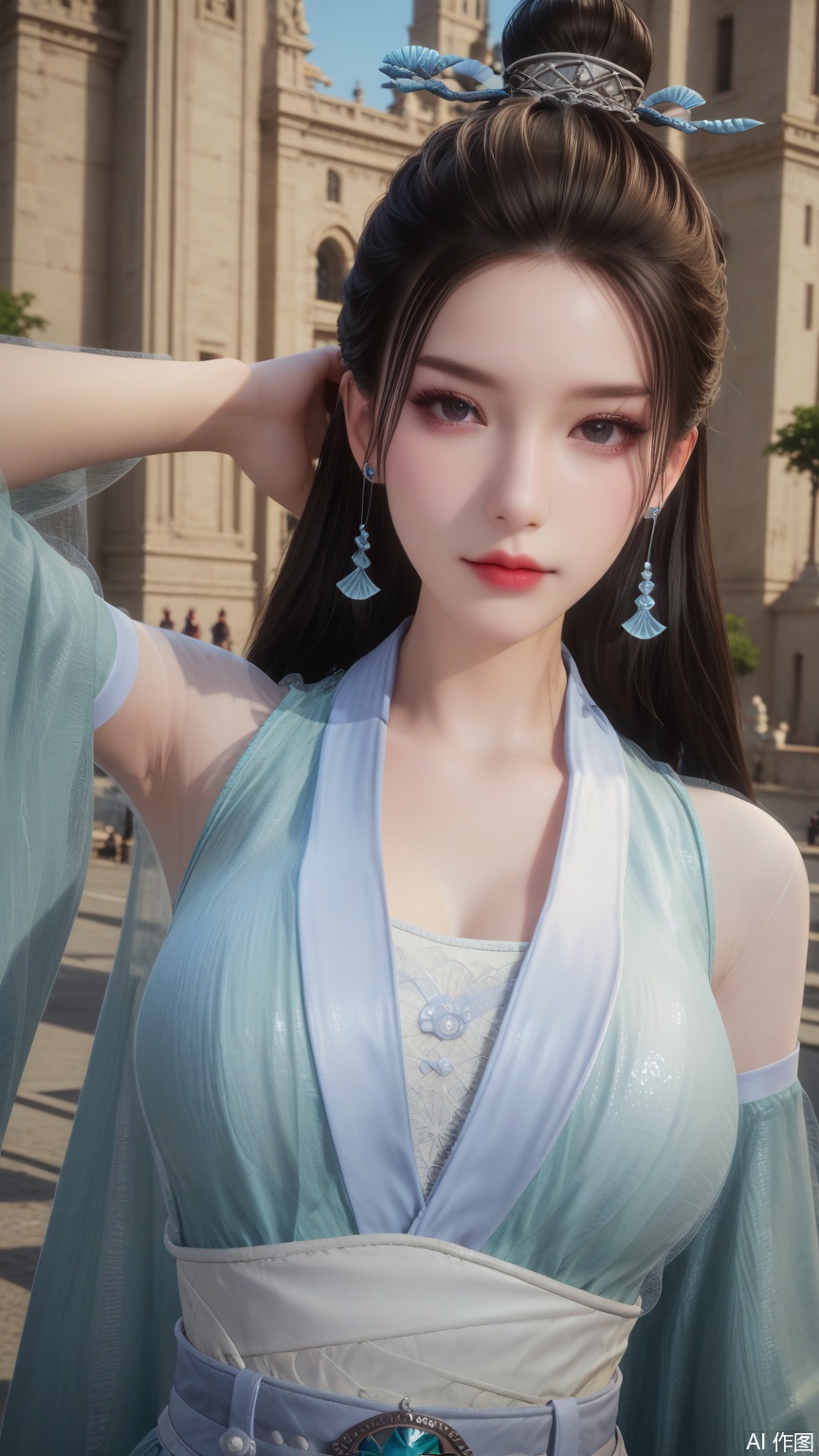 score_9_up,score_8_up,score_7_up, (high definition, Best quality, masterpiece, 4K, exquisite skin), perfect_anatomy, intricate details, 1girl, solo, big breasts, looking at viewer