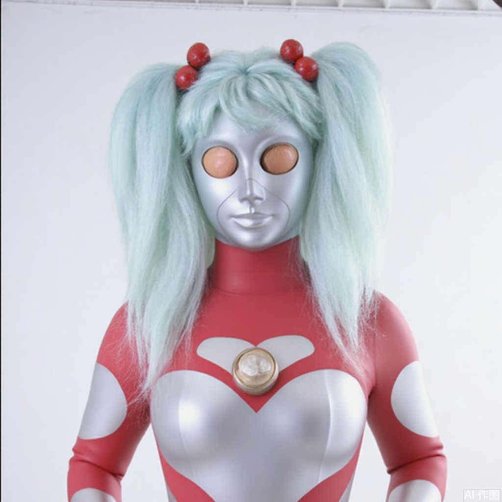 masterpiece, best quality,solo,(white background:1.2),simple background,
looking at viewer,white bodysuit,white gloves,legwear,gloves,boots,logo,cover,mask,plugsuit,gem,bodysuit,red pattern on body,white tight-fitting,white footwear,helmet,leather suit,armor,latex,tokusatsu,no humans,science fiction,hard mask,no smile,no eyes,no nose,rubber bodysuit with line,alien,twintail