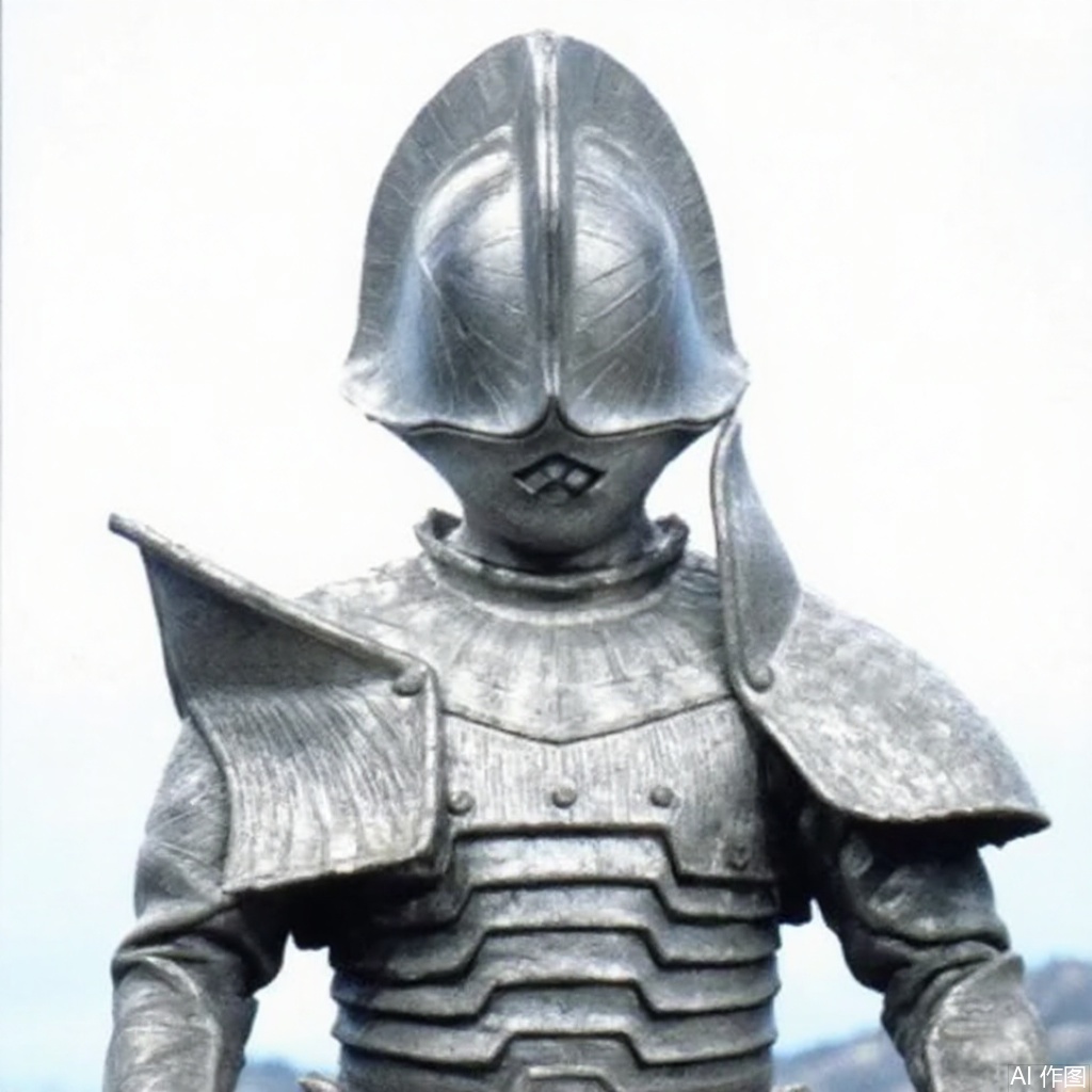 masterpiece, best quality,solo,(white background:1.2),simple background,
looking at viewer,monster,breastplate,shoulder armor,cover,mask,helmet,spikes,armor,horns,logo,giant,tokusatsu,no humans,science fiction,hard mask,no smile,no eyes,no nose,rubber bodysuit with line,alien