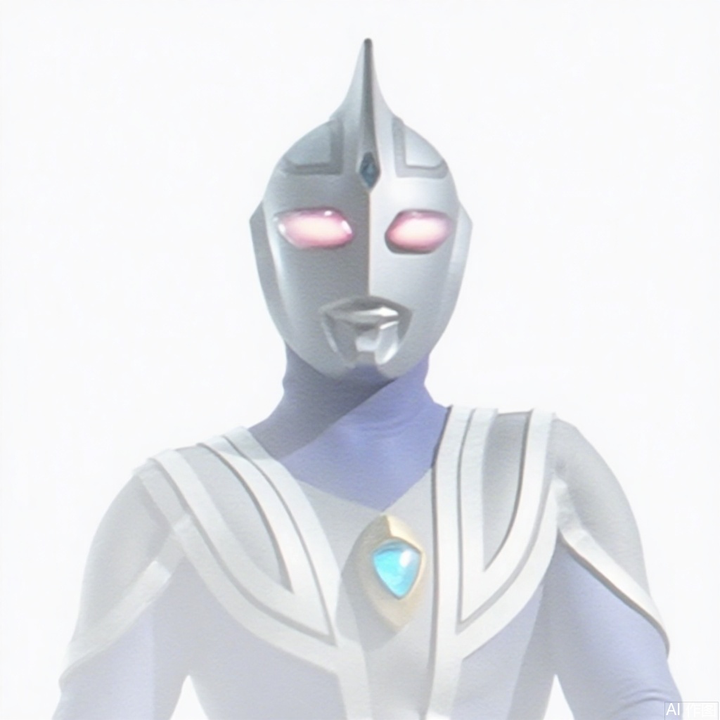 masterpiece, best quality,solo,(white background:1.2),simple background,
looking at viewer,ultraman,blue bodysuit,blue gloves,legwear,gloves,boots,cover,mask,plugsuit,armor,bodysuit,white pattern on body,blue tight-fitting,blue footwear,helmet,leather suit,latex,tokusatsu,no humans,science fiction,silver head,hard mask,no smile,no eyes,no nose,blue rubber bodysuit with white line