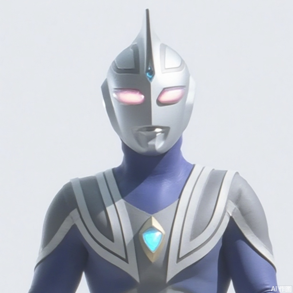 masterpiece, best quality,solo,(white background:1.2),simple background,
looking at viewer,ultraman,blue bodysuit,blue gloves,legwear,gloves,boots,cover,mask,plugsuit,armor,bodysuit,white pattern on body,blue tight-fitting,blue footwear,helmet,leather suit,latex,tokusatsu,no humans,science fiction,silver head,hard mask,no smile,no eyes,no nose,blue rubber bodysuit with white line