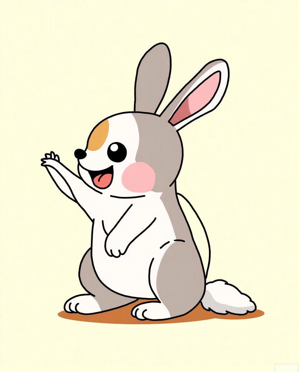 bunny ,Cartoon drawing