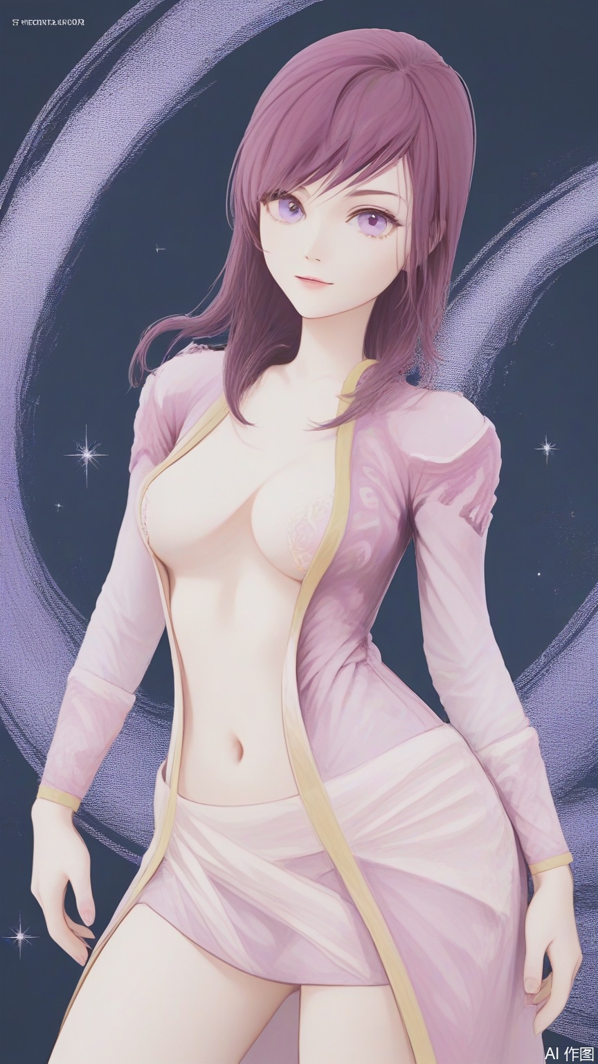 score_9_up,score_8_up,score_7_up, (high definition, Best quality, masterpiece, 4K, exquisite skin), (starlight and beam background:1.1), 1girl, white lace bra, looking at viewer, cowboy_shot,