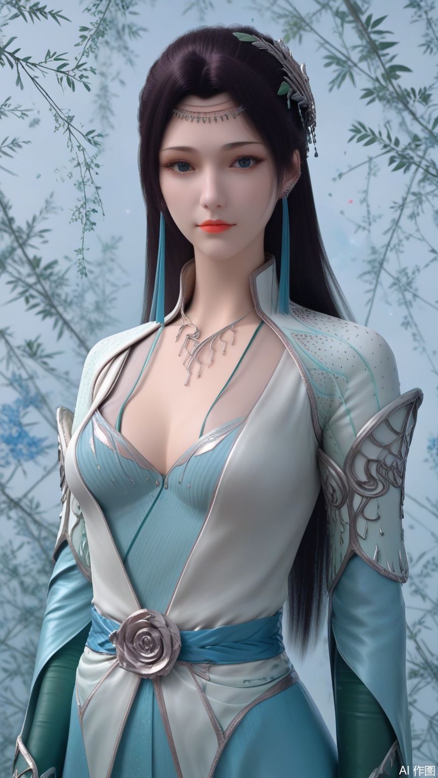 score_9_up,score_8_up,score_7_up, (high definition, Best quality, masterpiece, 4K, exquisite skin), (petal and beam background:1.1), 1girl, big chest, looking at viewer, cowboy_shot