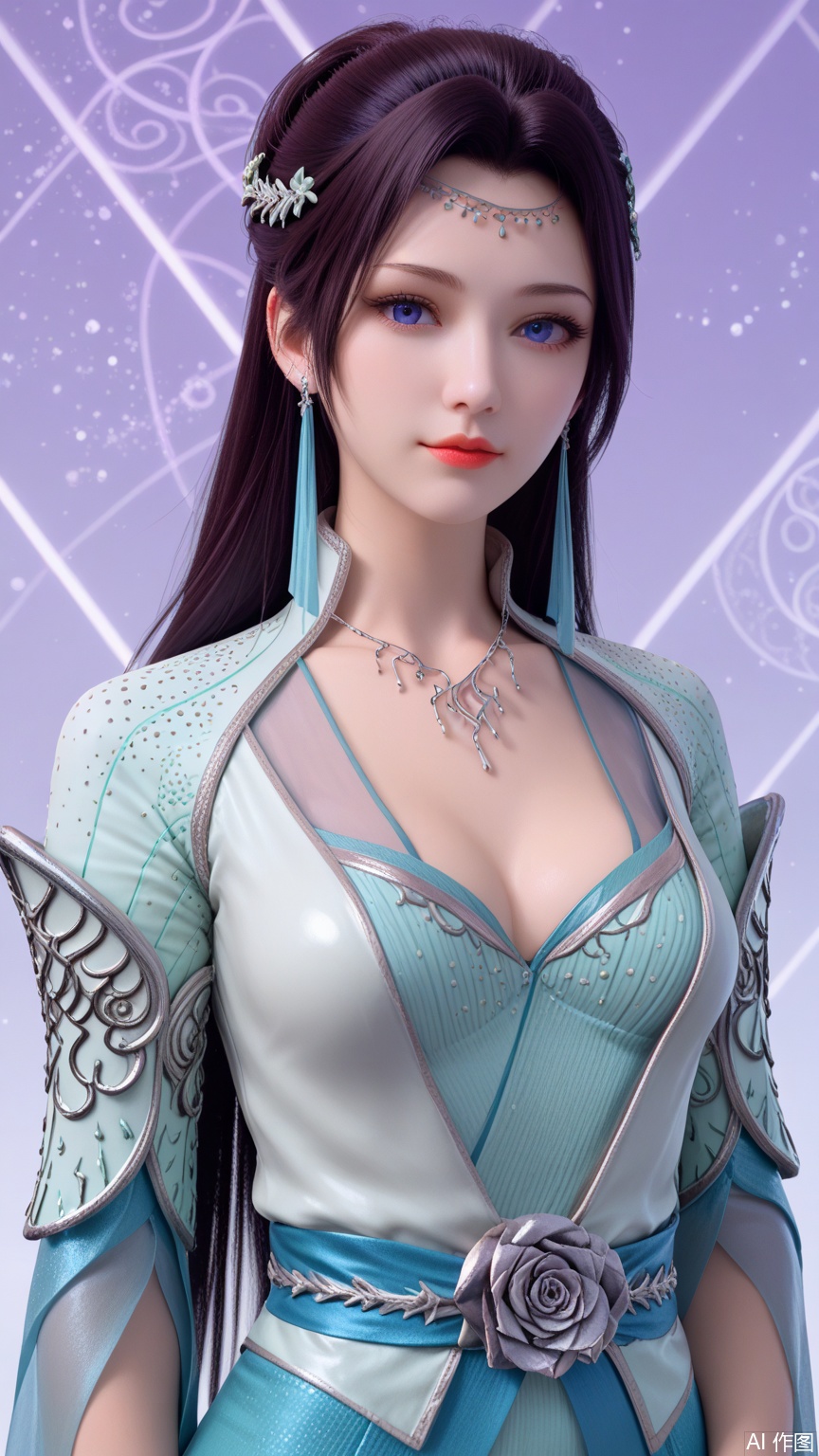 score_9_up,score_8_up,score_7_up, (high definition, Best quality, masterpiece, 4K, exquisite skin), (starlight and beam background:1.1), 1girl, big chest, looking at viewer, cowboy_shot