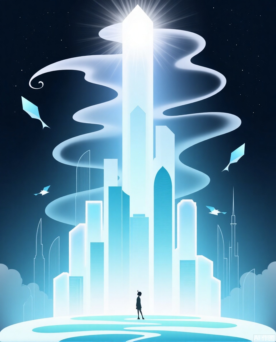 Ethereal artistic conception, 